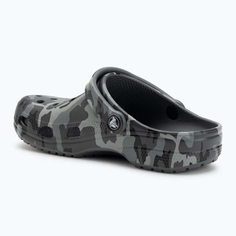 Crocs Classic Printed Camo Clog slate grey/multi flip-flops 4
