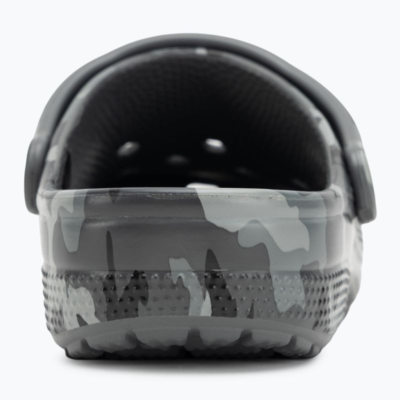 Crocs Classic Printed Camo Clog slate grey/multi flip-flops 7