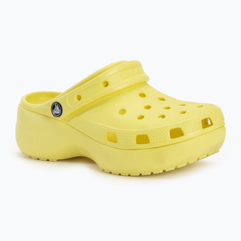 Women's Crocs Classic Platform Clog banana slides 2