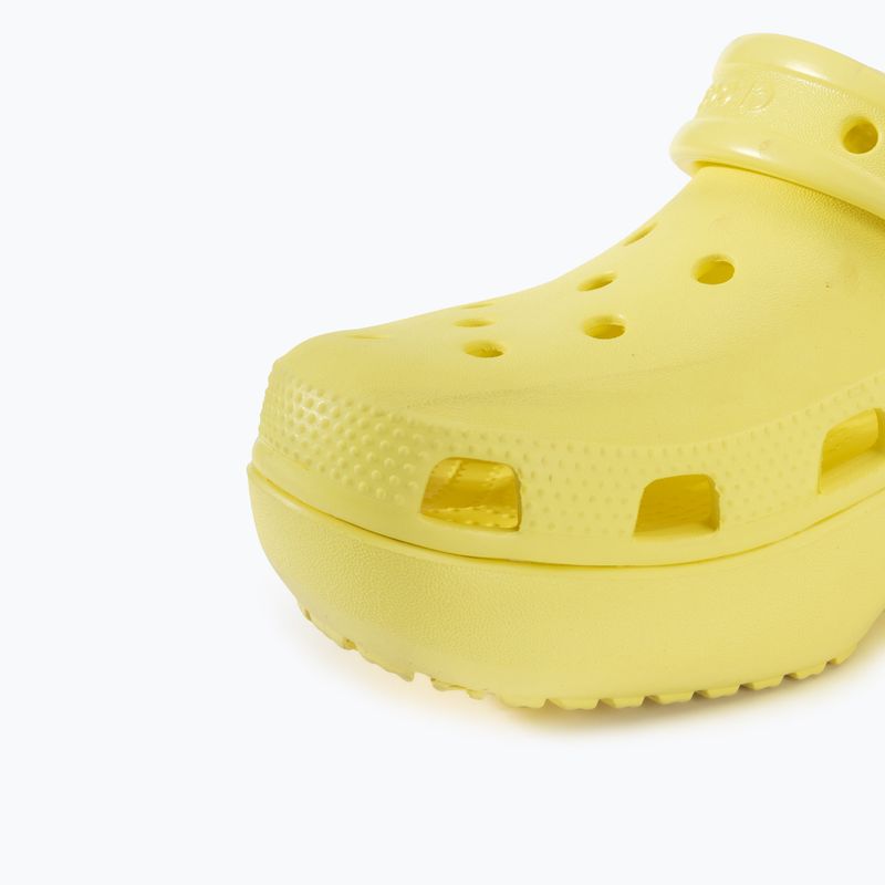 Women's Crocs Classic Platform Clog banana slides 8