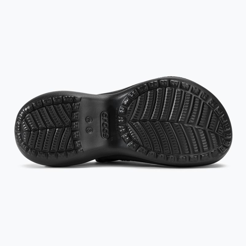 Crocs Classic Bae Sequin black/multi women's slides 7