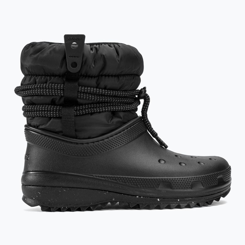 Crocs Classic Neo Puff Luxe women's snow boots black 2