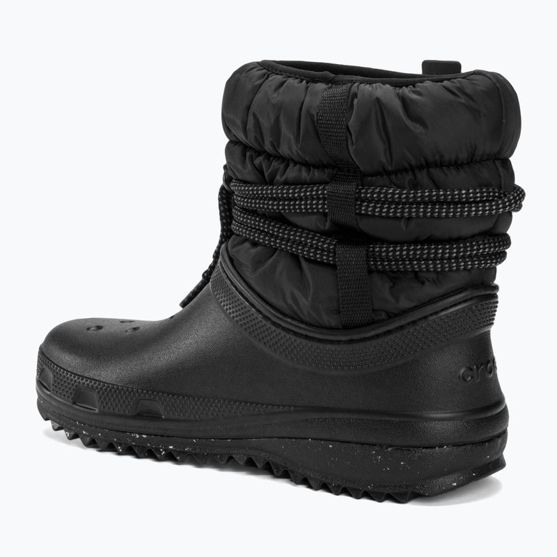 Crocs Classic Neo Puff Luxe women's snow boots black 3