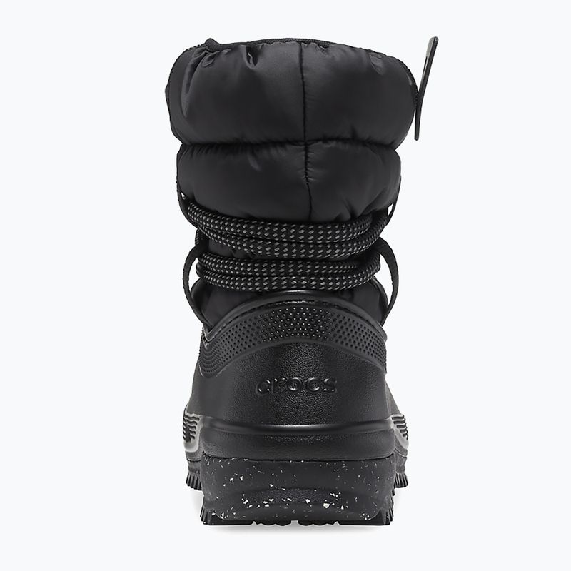 Crocs Classic Neo Puff Luxe women's snow boots black 10