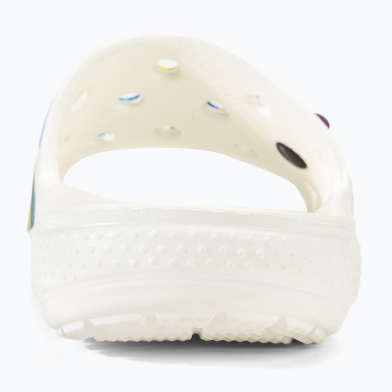 Crocs Classic Crocs Bubble Block Slide white/multi slides 6