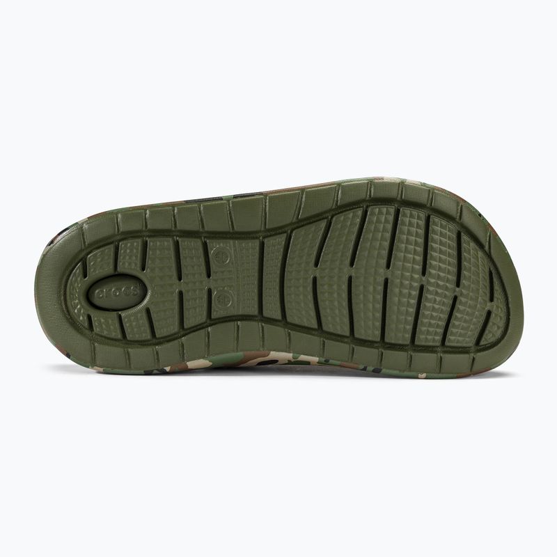 Crocs LiteRide Printed Camo Clog black/multi slides 5