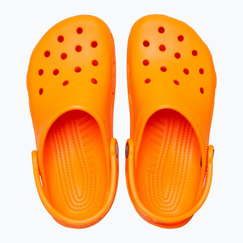 Crocs Classic Clog T orange zing children's slides 12