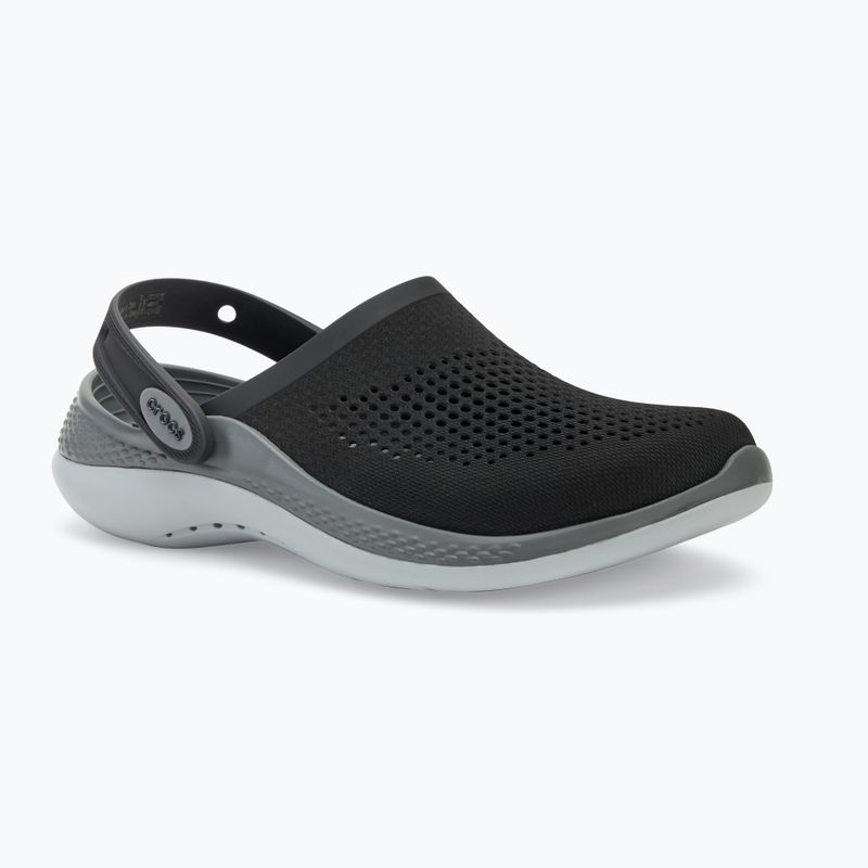 Crocs LiteRide 360 Clog slides black/slate grey 2