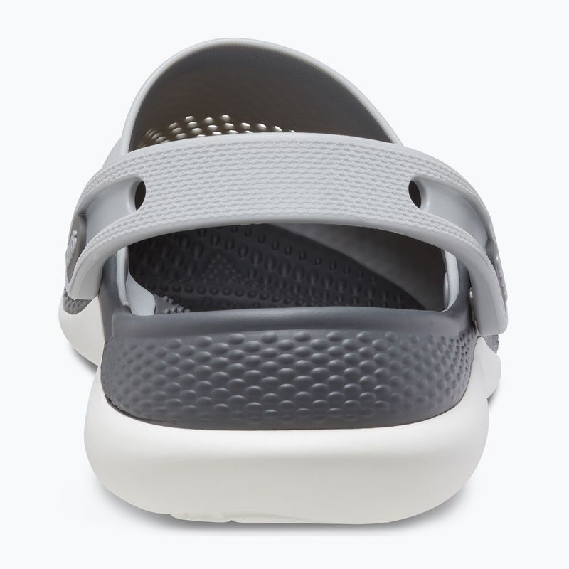 Slides Crocs LiteRide 360 Clog light grey/slate grey 3