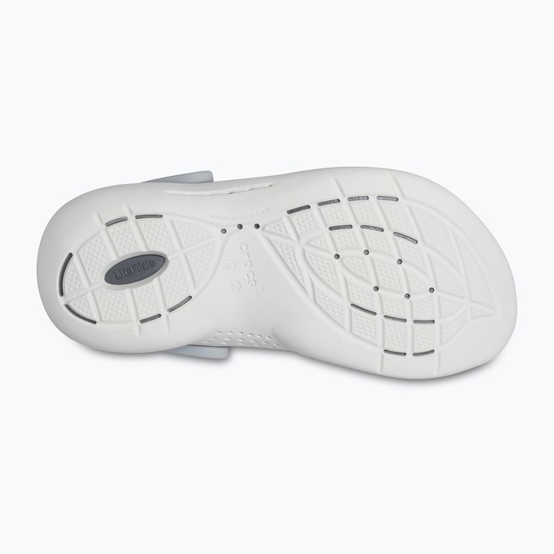 Slides Crocs LiteRide 360 Clog light grey/slate grey 4