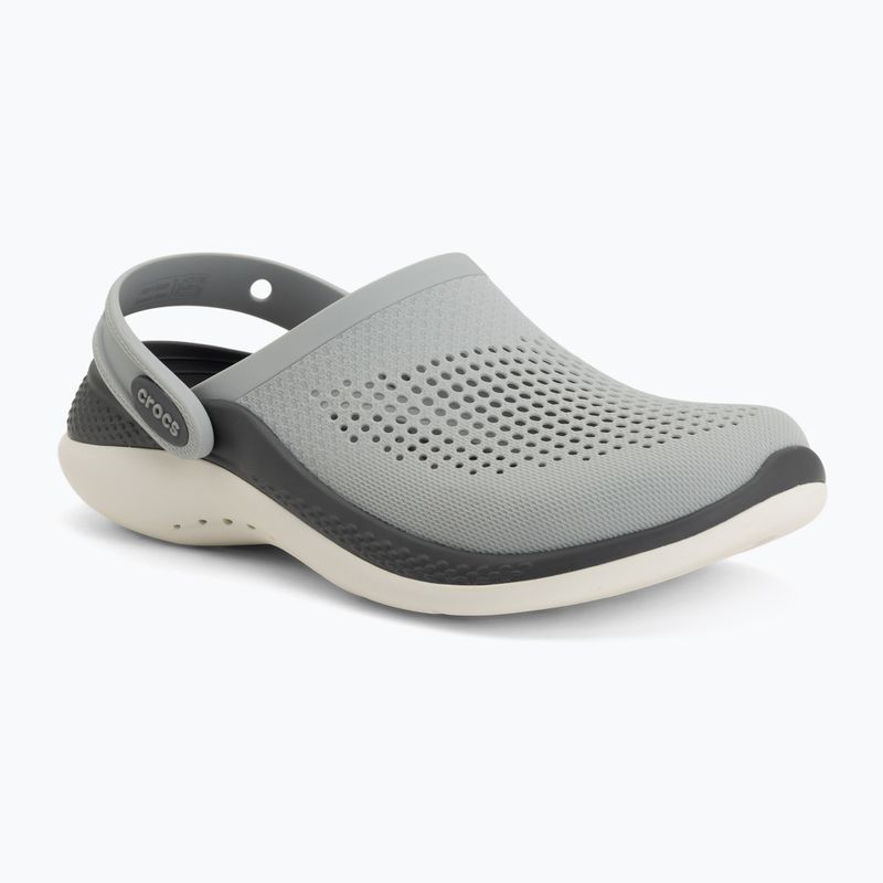 Slides Crocs LiteRide 360 Clog light grey/slate grey 2