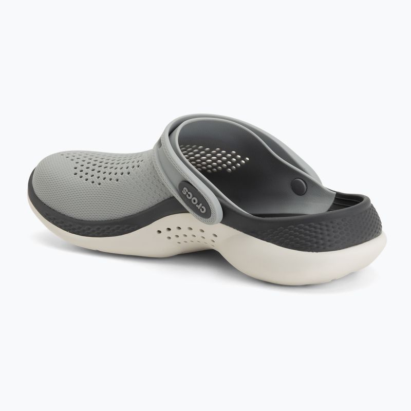 Slides Crocs LiteRide 360 Clog light grey/slate grey 4