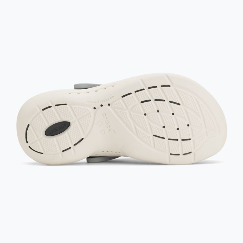 Slides Crocs LiteRide 360 Clog light grey/slate grey 5