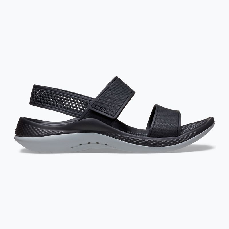 Women's sandals Crocs Literide 360 black/light grey 2