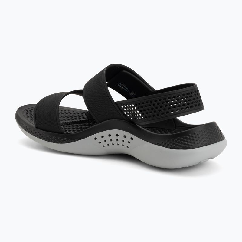 Women's sandals Crocs Literide 360 black/light grey 3