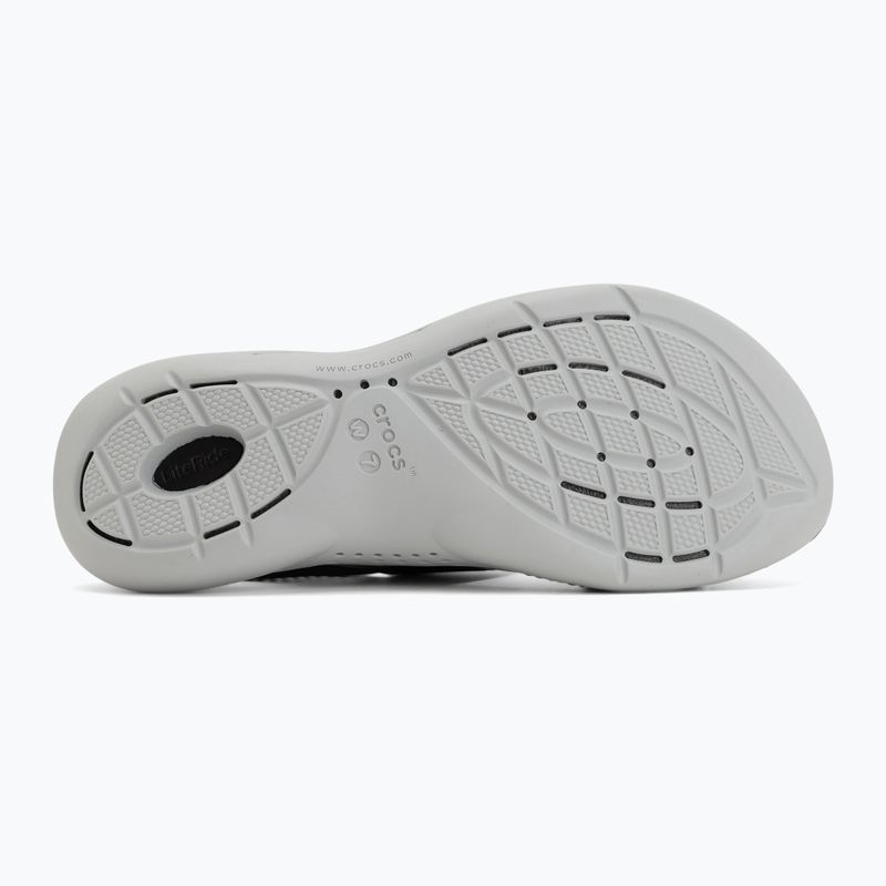 Women's sandals Crocs Literide 360 black/light grey 4