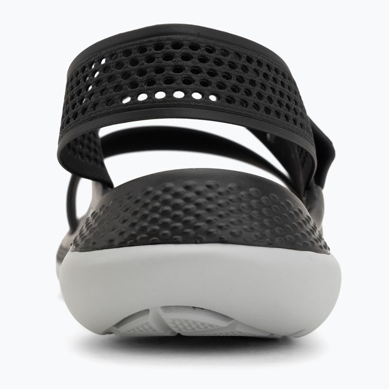 Women's sandals Crocs Literide 360 black/light grey 6