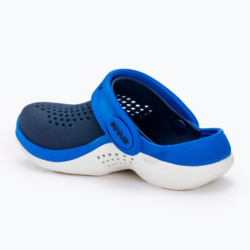 Crocs LiteRide 360 children's slides navy/brigght cobalt 4