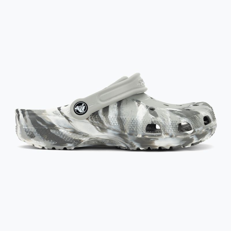 Crocs Classic Marbled Clog flip-flops light grey/multi 3