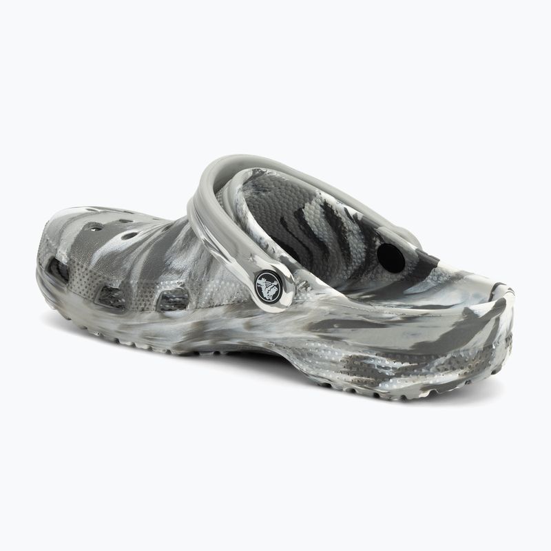 Crocs Classic Marbled Clog flip-flops light grey/multi 4