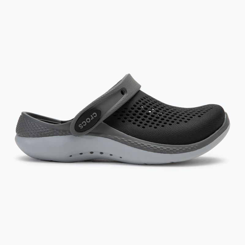 Crocs LiteRide 360 Clog Kids slides black/slate grey 3