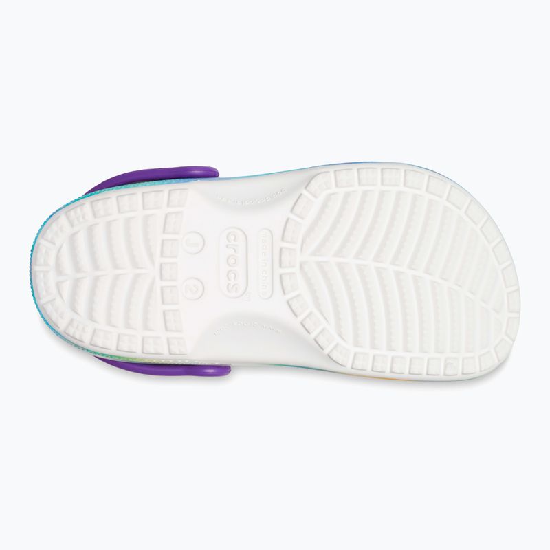 Crocs Classic Solarized Clog white/multi children's slides 13