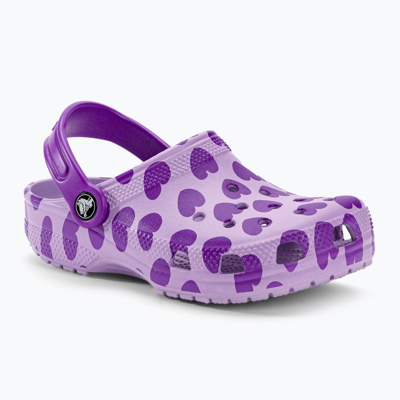 Children's Crocs Classic Easy Icon Clog lavender 2