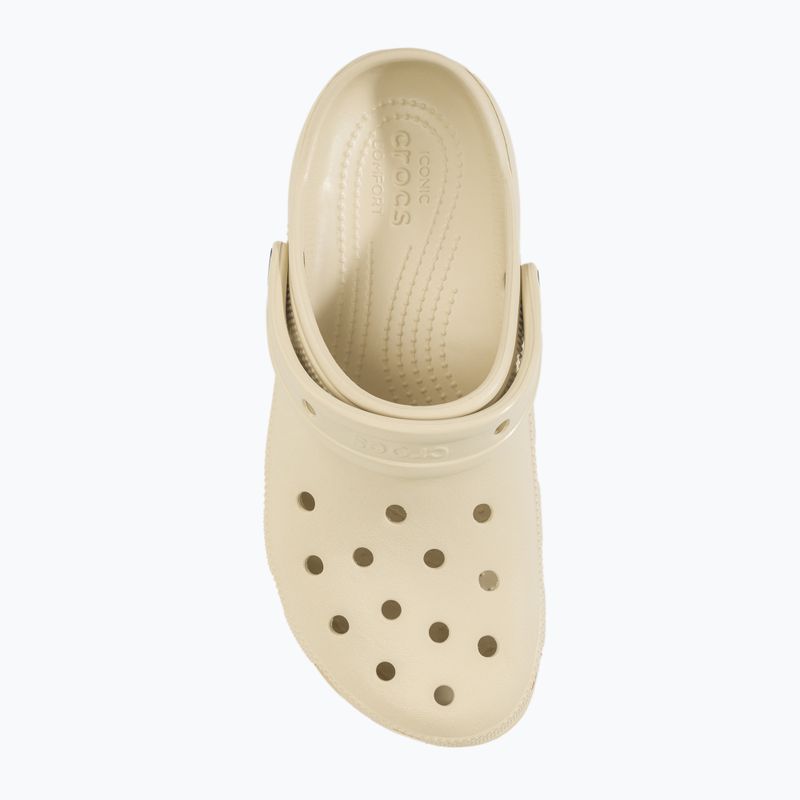 Women's Crocs Classic Platform Clog bone slides 6