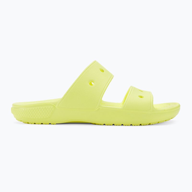 Crocs Classic Sandal giallo chiaro flip-flops 2