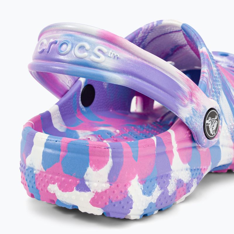 Crocs Classic Marbled Clog K children's flip-flops in colour 207464-102 10