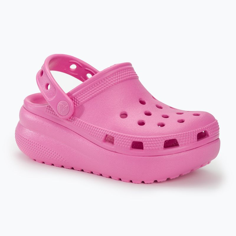 Crocs Cutie Crush children's slides taffy pink 2