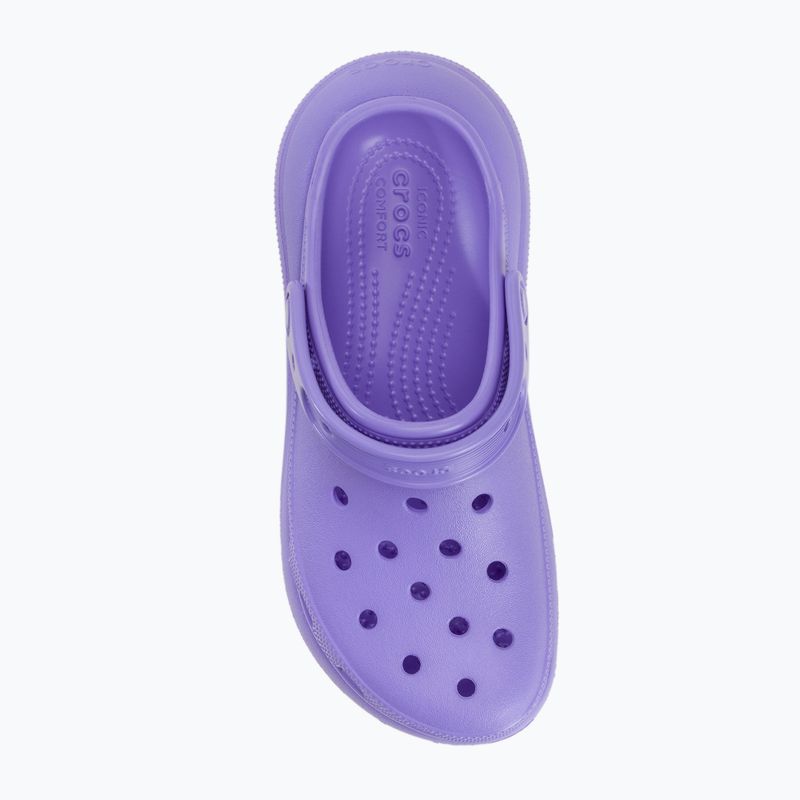 Crocs Classic Crush Clog digital violet slides 6