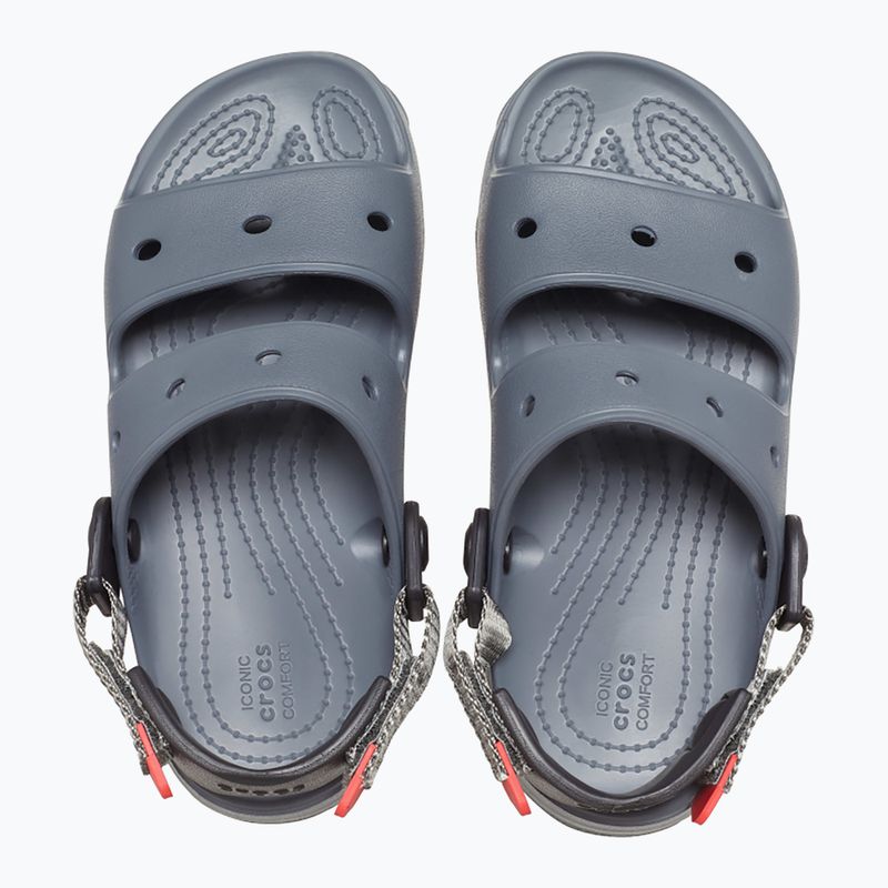 Crocs All Terrain slate grey children's sandals 12