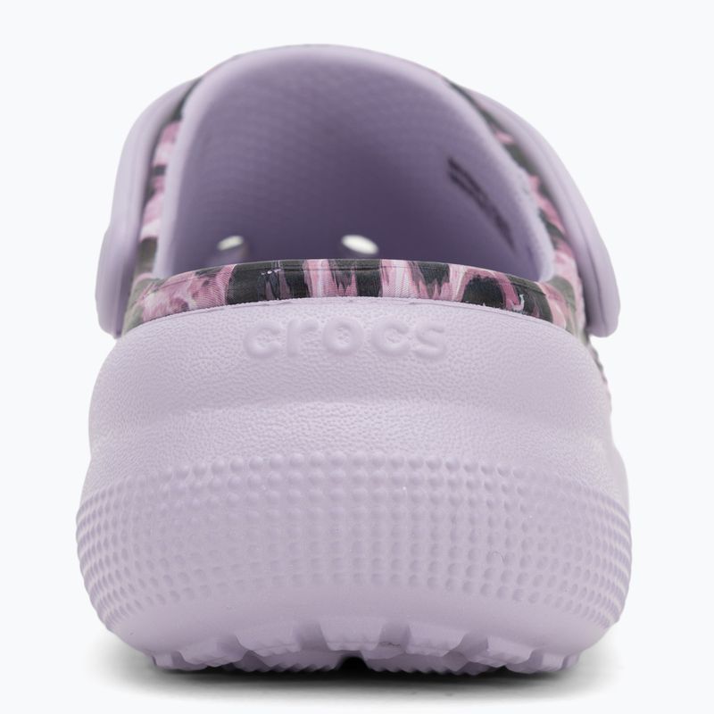 Crocs Cls Animal Cutie Clog Kids leopard flip flops 7