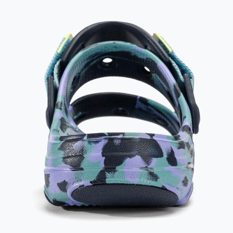 Crocs All Terrain Marbled navy/multi sandals 7