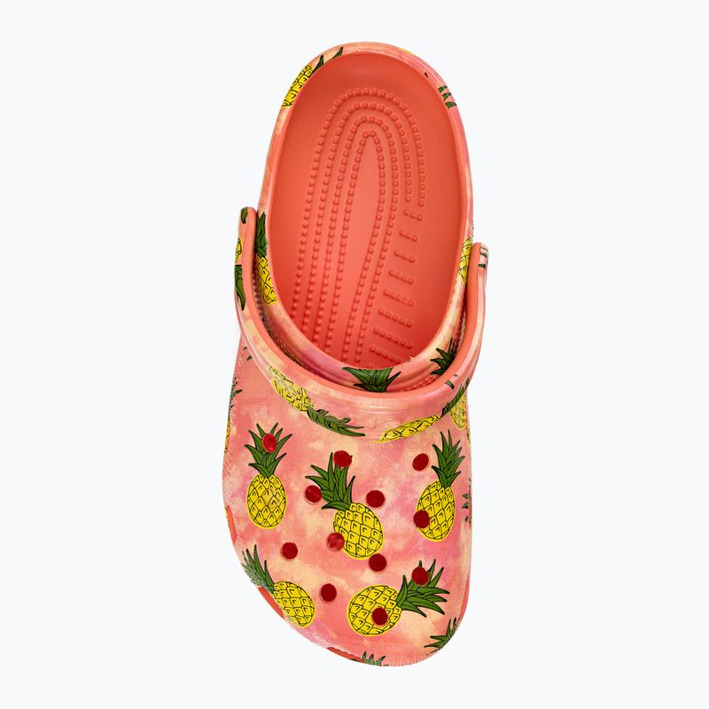 Crocs Classic Retro Resort Clog orange 207849-83F flip flops 7