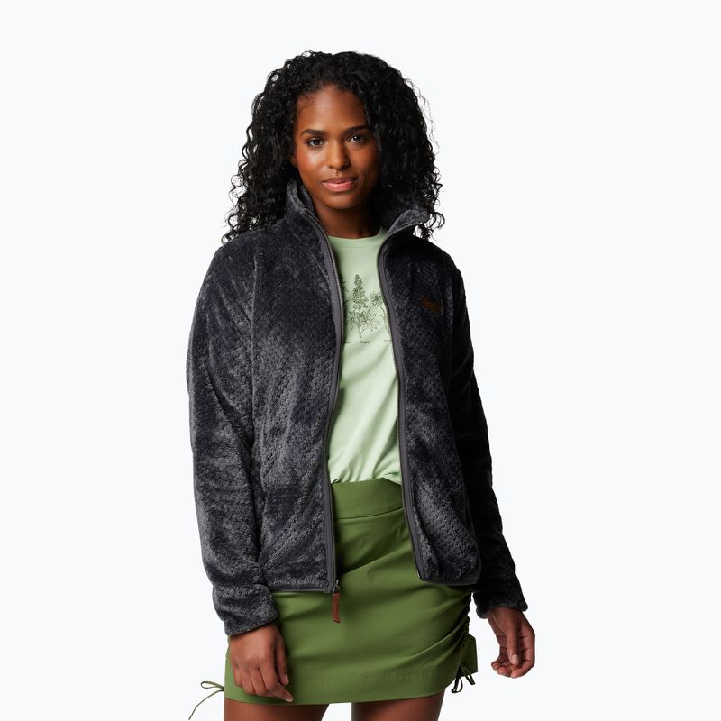 Women's sweatshirt Columbia Fire Side II Sherpa Full Zip shark 5