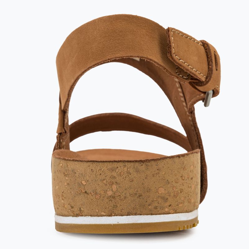 Timberland women's Malibu Waves 2Band saddle sandals 6