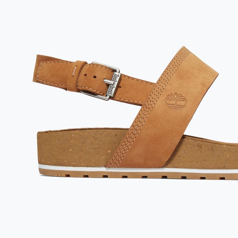 Timberland women's Malibu Waves 2Band saddle sandals 8