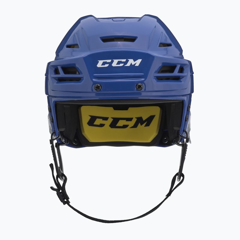 CCM Super Tacks X royal hockey helmet 2