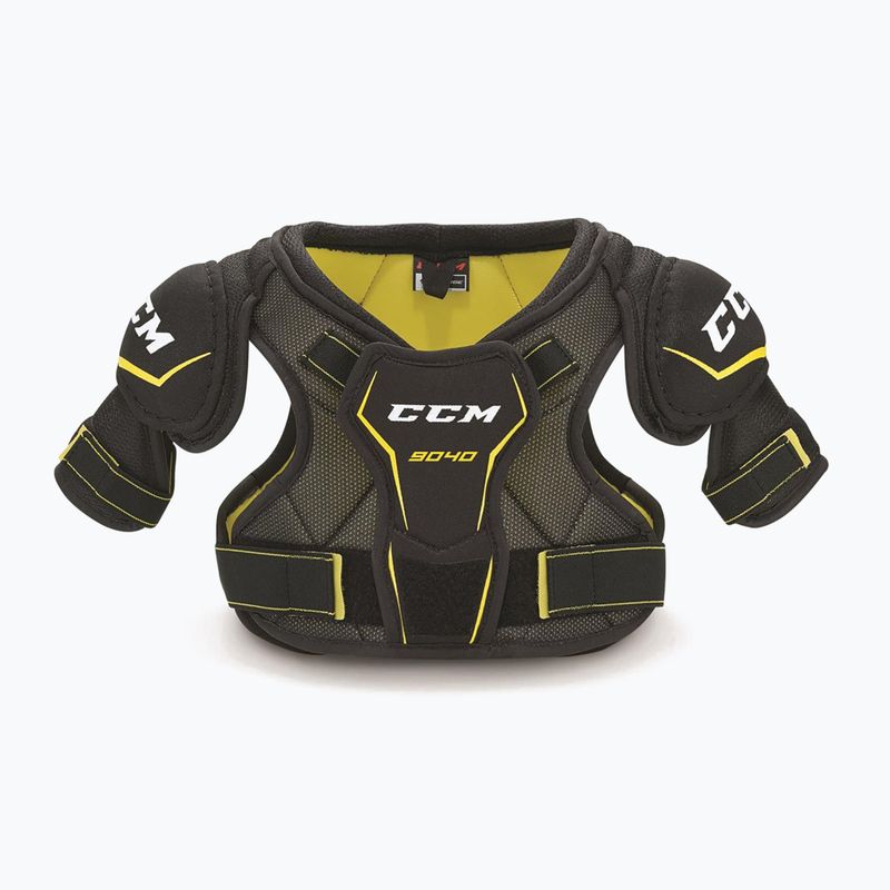 CCM Tacks 9040 YTH black/green children's hockey shoulder pads