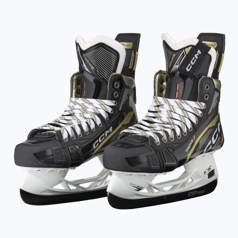 Men's hockey skates CCM Tacks AS-V Pro SR black 4