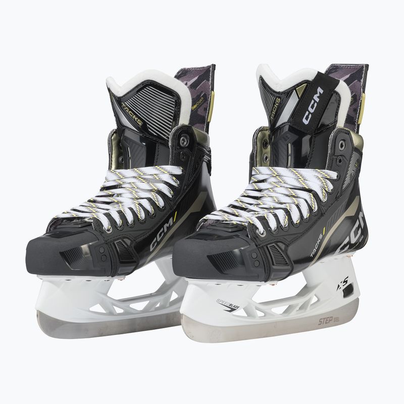 Men's goalie hockey skates CCM Tacks AS-V SR WIDE black 2