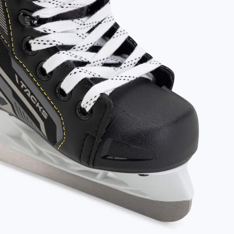 CCM Tacks AS-550 YTH black children's hockey skates 6