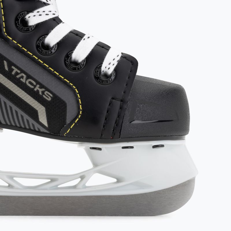 CCM Tacks AS-550 YTH black children's hockey skates 7