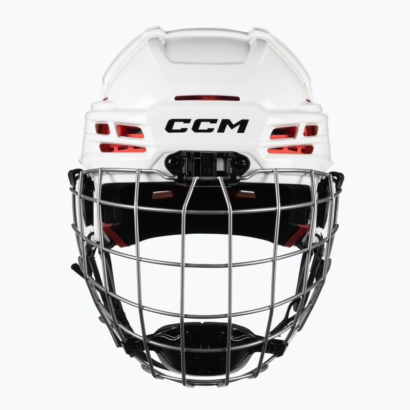 CCM Tacks 70 Combo children's hockey helmet white 4109867 2