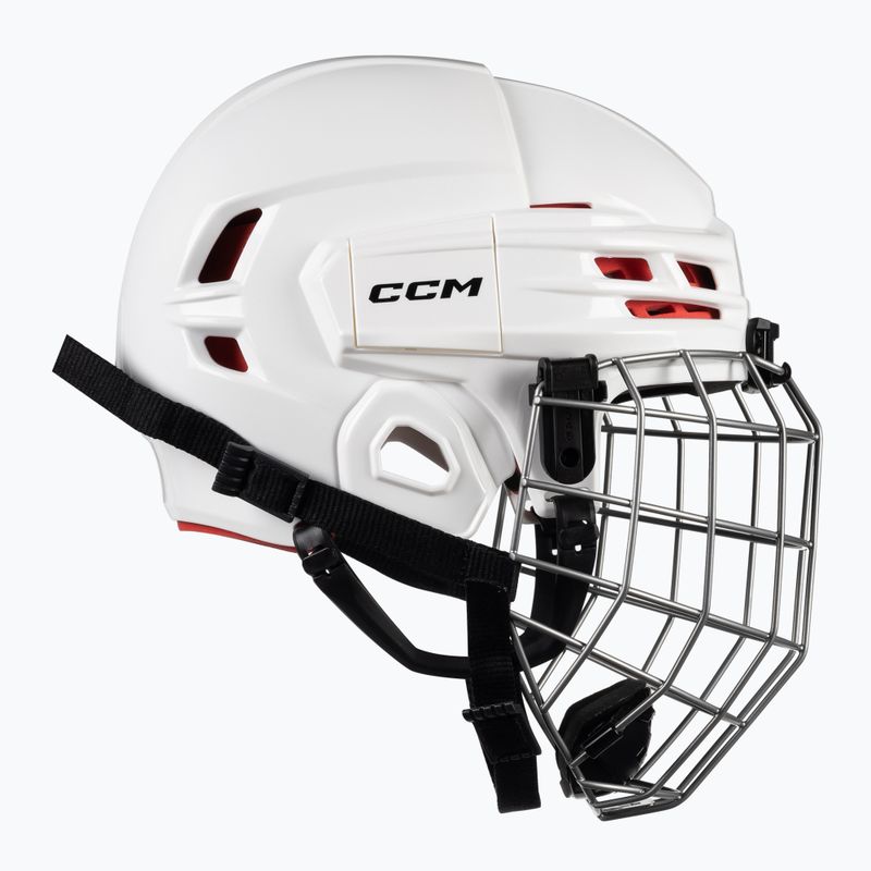 CCM Tacks 70 Combo children's hockey helmet white 4109867 4