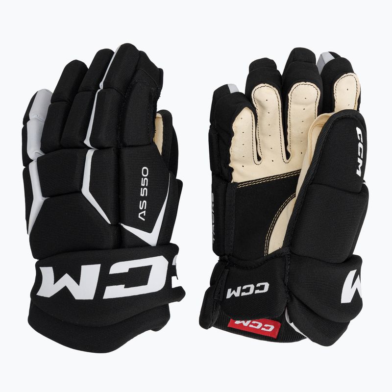 CCM Tacks hockey gloves AS-550 black 4109937 3