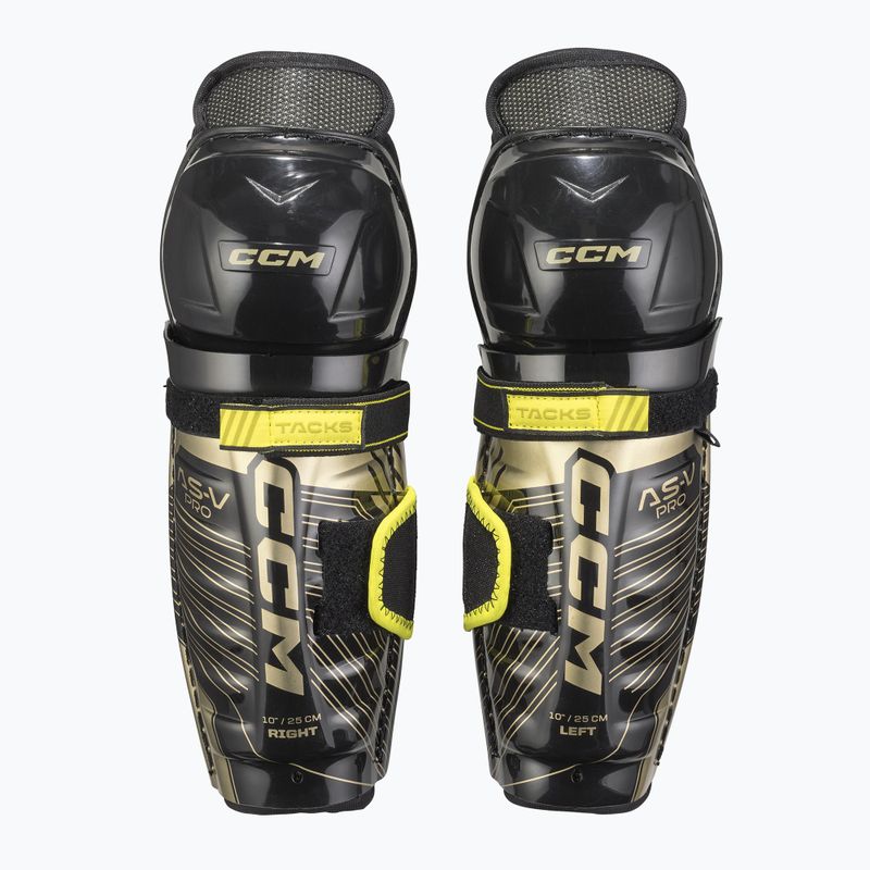 CCM Tacks AS-V Pro SR hockey shin guards