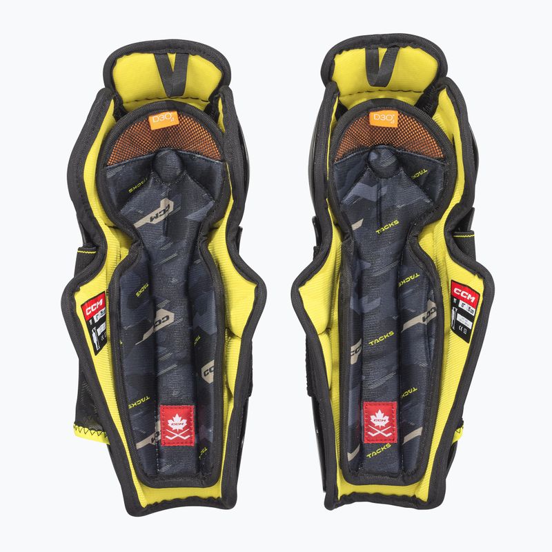 CCM Tacks AS-V Pro SR hockey shin guards 2